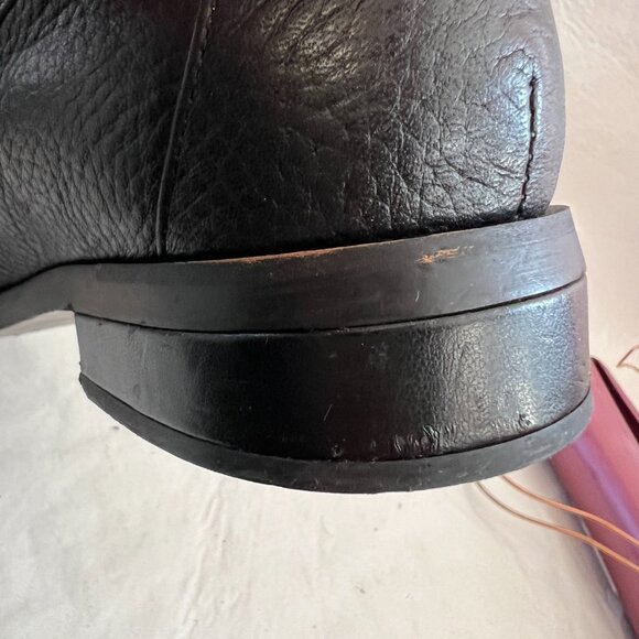 Vionic loafers slip on shoes Sellah US womens 9 black leather moc toe flat - Picture 10 of 14